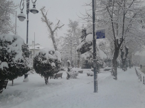 Yurt'ta Kar Manzaraları galerisi resim 13