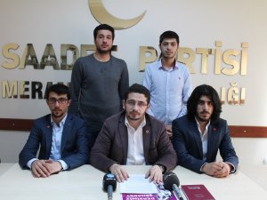 SP Meram'dan "Dersimiz Şehadet  gecesine davet"