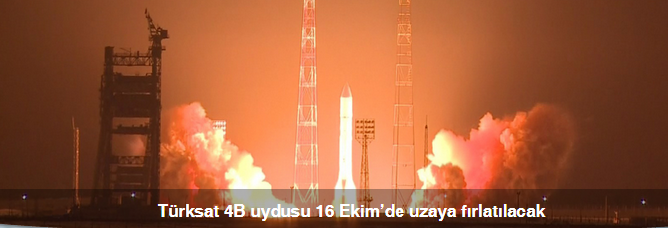 Türksat 4B uydusu Bu gece uzaya fırlatılacak