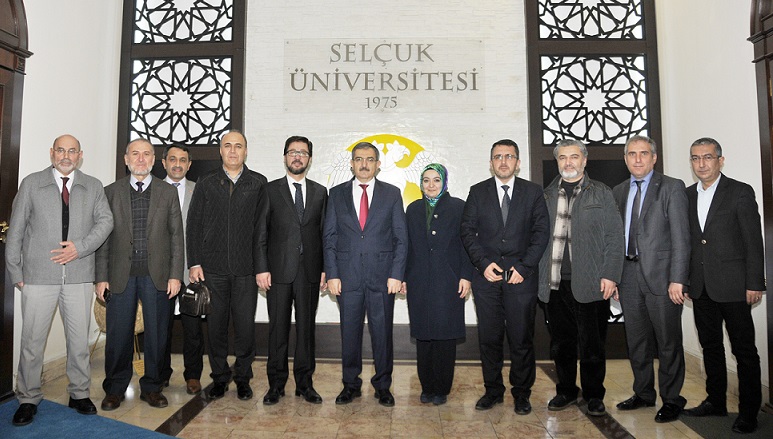 Rektör Prof. Dr. Mustfa Şahin’e gönülden destek