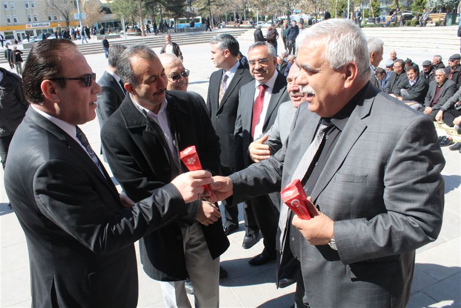 Aksaray'da Şehitlerimiz için Kuran  Kerim tilaveti okultuldu