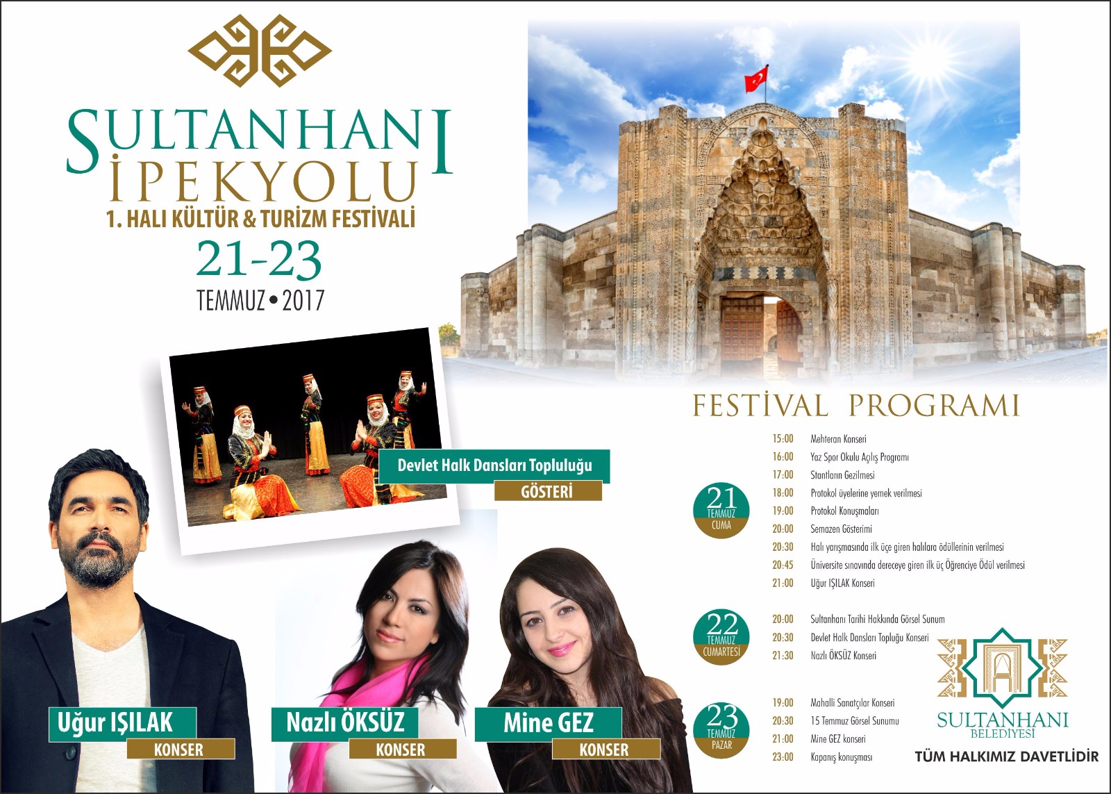 İpek Yolu Halı Kültür Ve Turizm Festivali Düzenleniyor