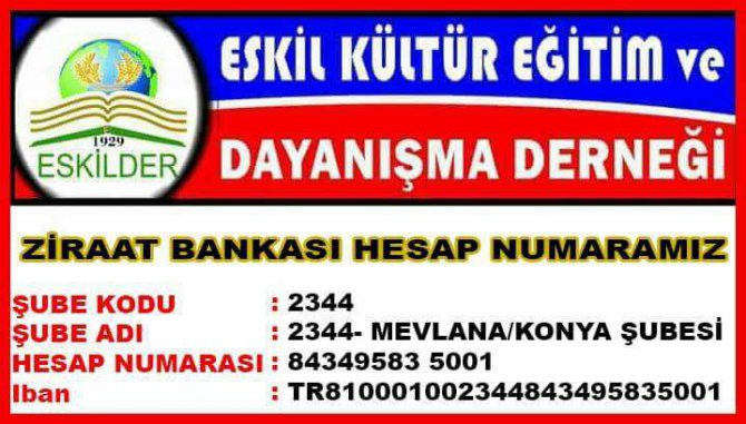 ESKİLDER’den hayırseverlere çağrı, “Toprağına sahip çık, bir fidan da sen yetiştir!”