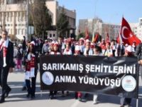 Gaziantepte Sarıkamış Yürüyüşü