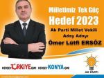 Ömer Lütfi Ersöz Konya'dan Milletvekili Aday Adayı