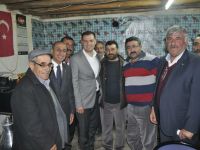 MHP adayı Turan YALDIR Eskil'i Ziyareti etti