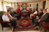 Rektör Prof. Dr. Şahin, Başkan Yazgı’yı Ziyaret Etti