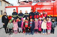 İtfaiye ‘den Öğrencilere 110 Dersi