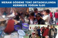 Meram Gödene Toki Ortaokulunda Kermes’e Yoğun İlgi!