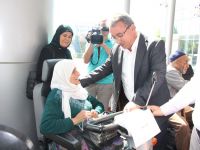 78 Adet Akülü Engelli Aracı İhtiyaç Sahiplerine Verildi