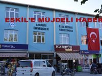 Eskil'e  M.Y.O  İçin Müjdeli Haber