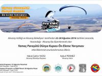 Yamaç Paraşütü Dünya Şampiyonası Aksaray'da Yapılıyor