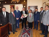 Aksaray Müftülüğün'den Vali Pekmez'e Ziyaret