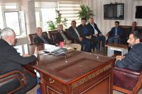 MHP Eskil İlçe Teşkilatından, Belediye Başkanı Niyazi Alçay’a ziyaret